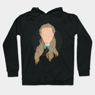 Enola Holmes Minimalist Portrait Circle Design Hoodie